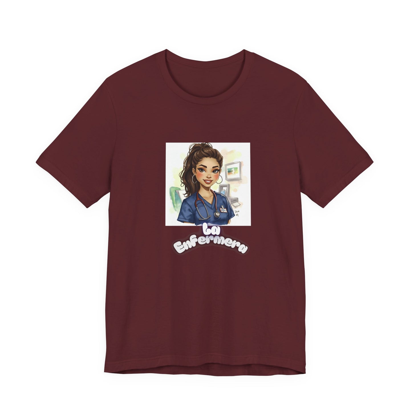 Nurse Empowerment Tee – Cute Female Nurse Illustration