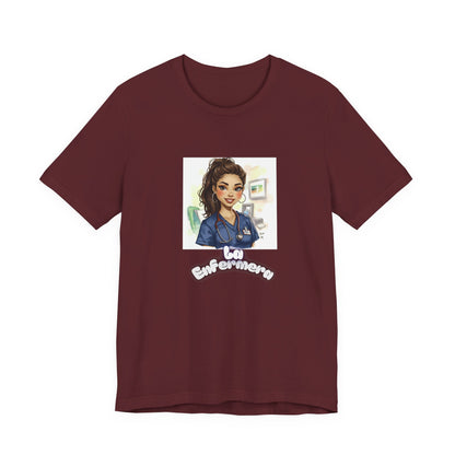 Nurse Empowerment Tee – Cute Female Nurse Illustration