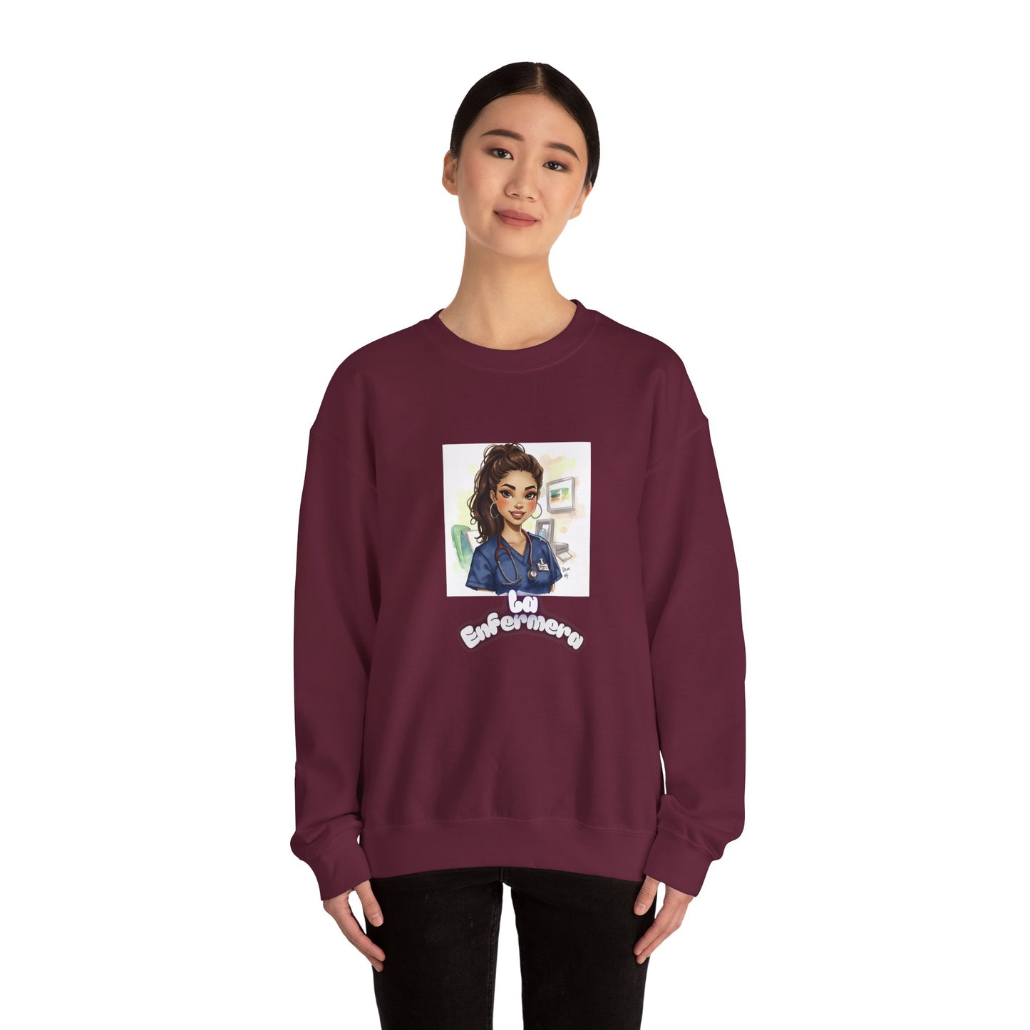 La Enfermera Crewneck Sweatshirt