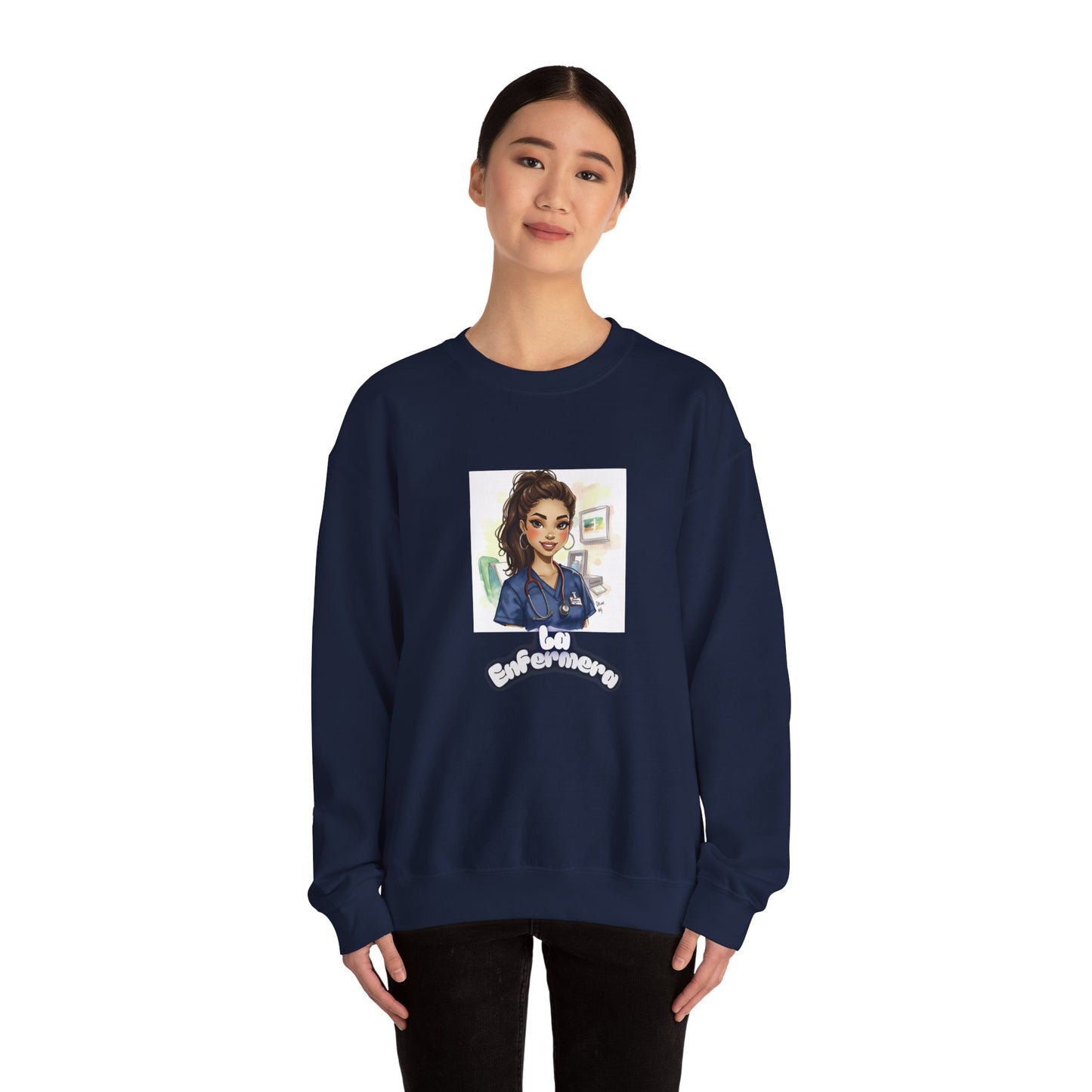 La Enfermera Crewneck Sweatshirt
