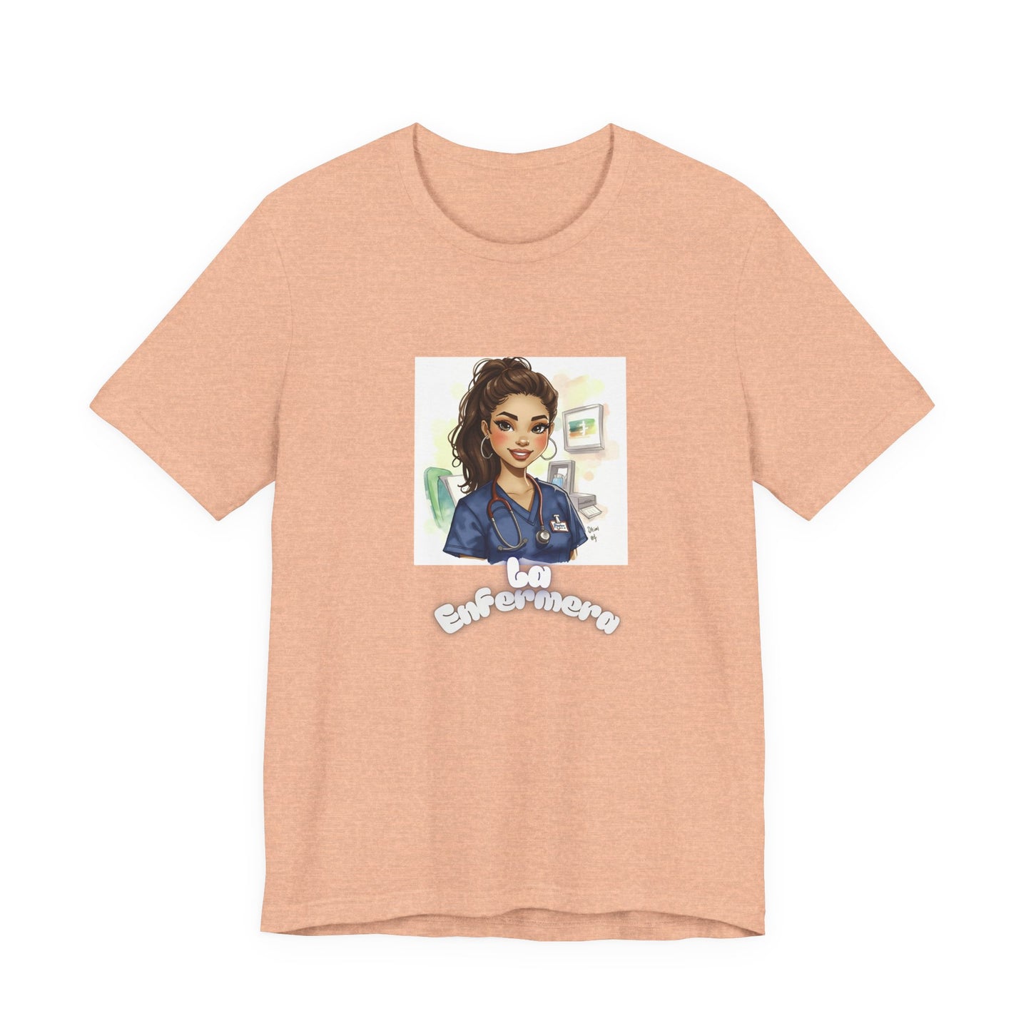 Nurse Empowerment Tee – Cute Female Nurse Illustration