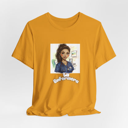Nurse Empowerment Tee – Cute Female Nurse Illustration