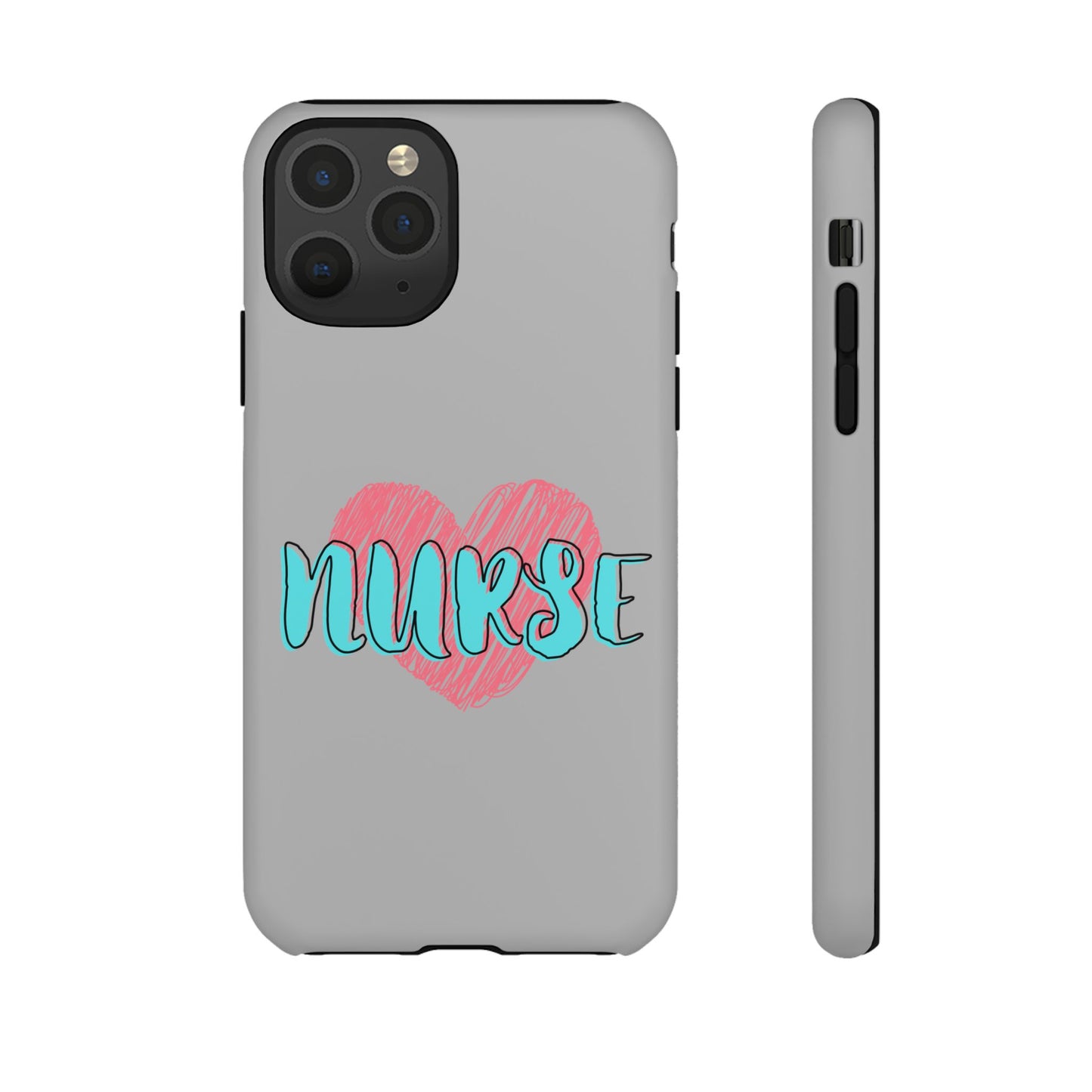 Nurse Heart Tough Phone Case — Cute Protective Phone Cover for Nurses