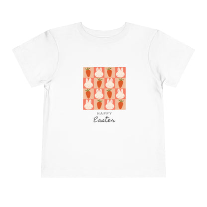 Toddler Tee — Happy Easter Bunny & Carrot Patch Kids Shirt