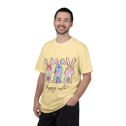 Happy Easter Unisex Garment-Dyed T-shirt