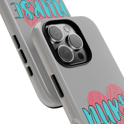 Nurse Heart Tough Phone Case — Cute Protective Phone Cover for Nurses