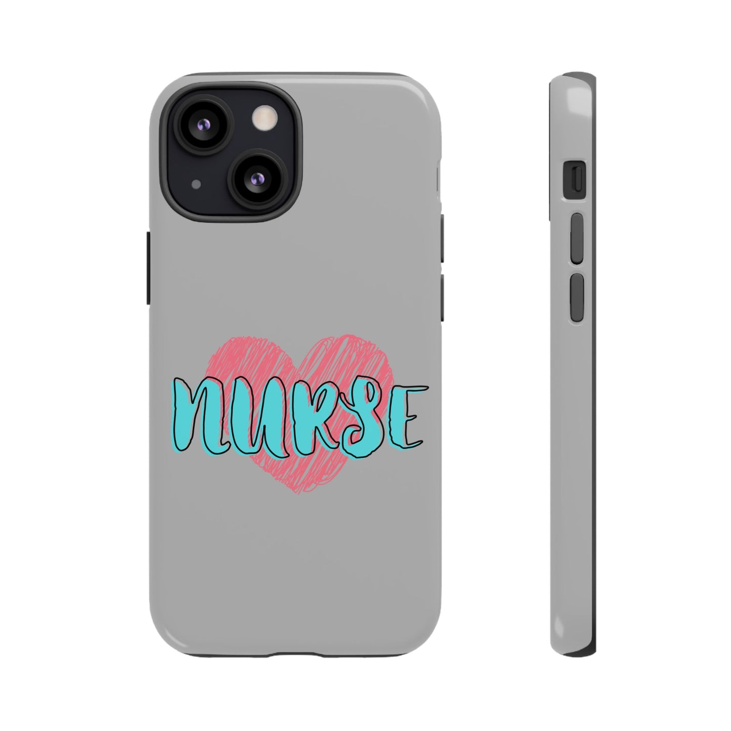 Nurse Heart Tough Phone Case — Cute Protective Phone Cover for Nurses