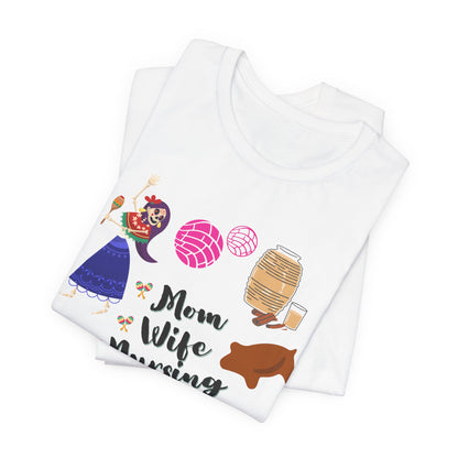 Mom Wife Nursing Student T‑Shirt — Nursing Student Gift Tee