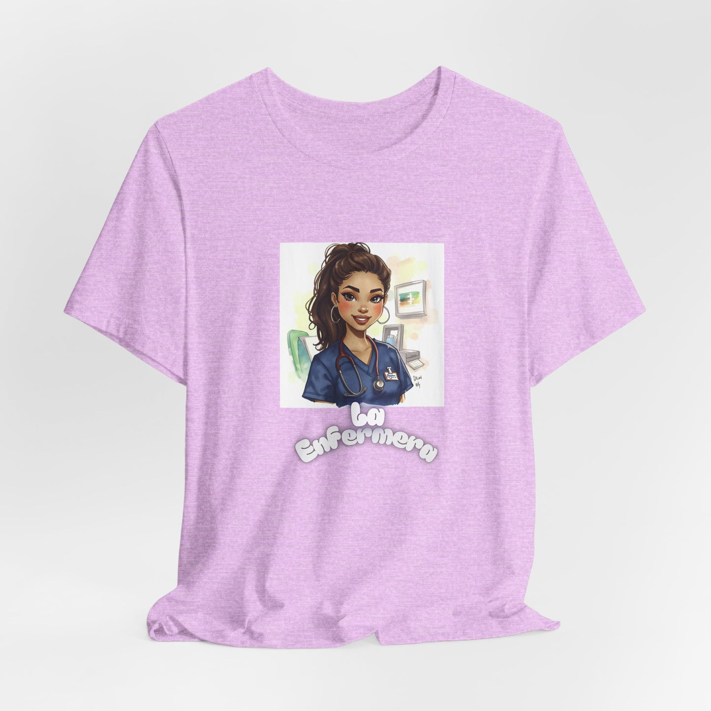Nurse Empowerment Tee – Cute Female Nurse Illustration
