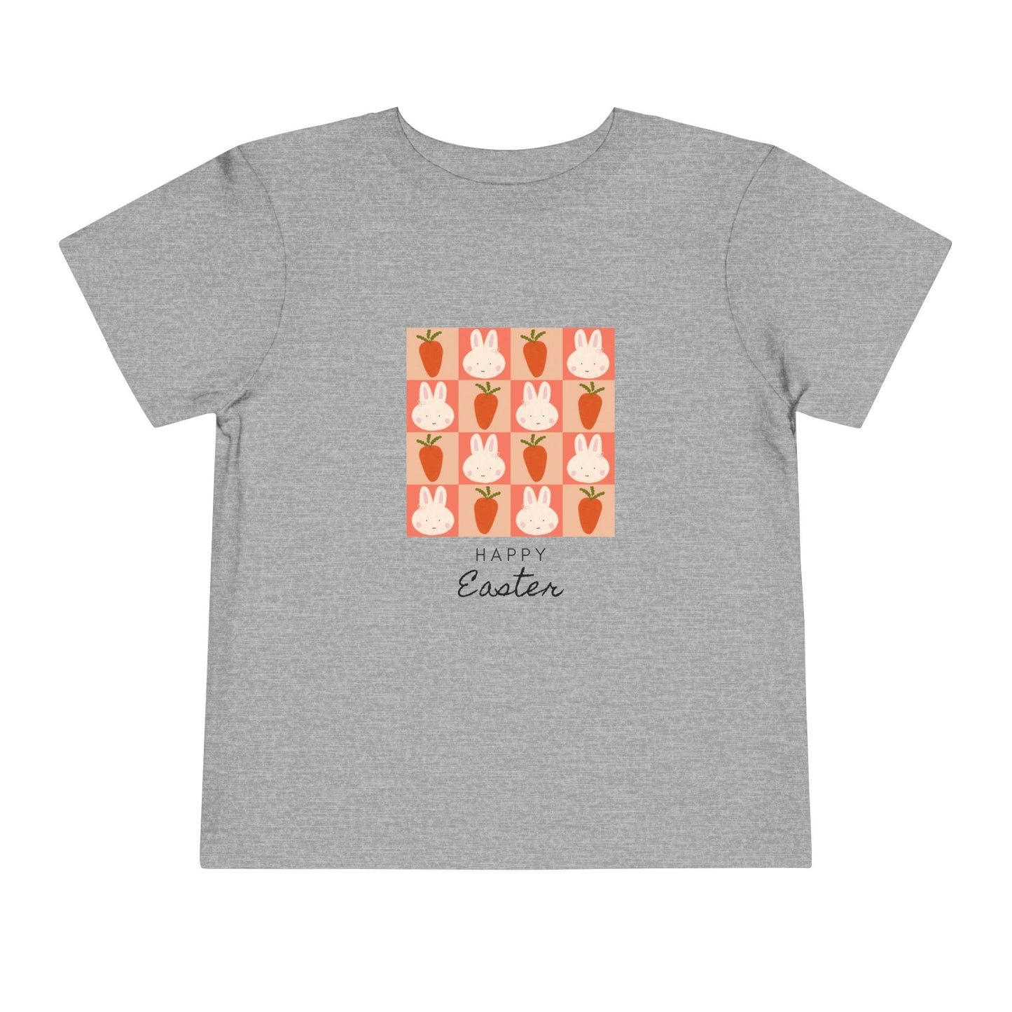 Toddler Tee — Happy Easter Bunny & Carrot Patch Kids Shirt