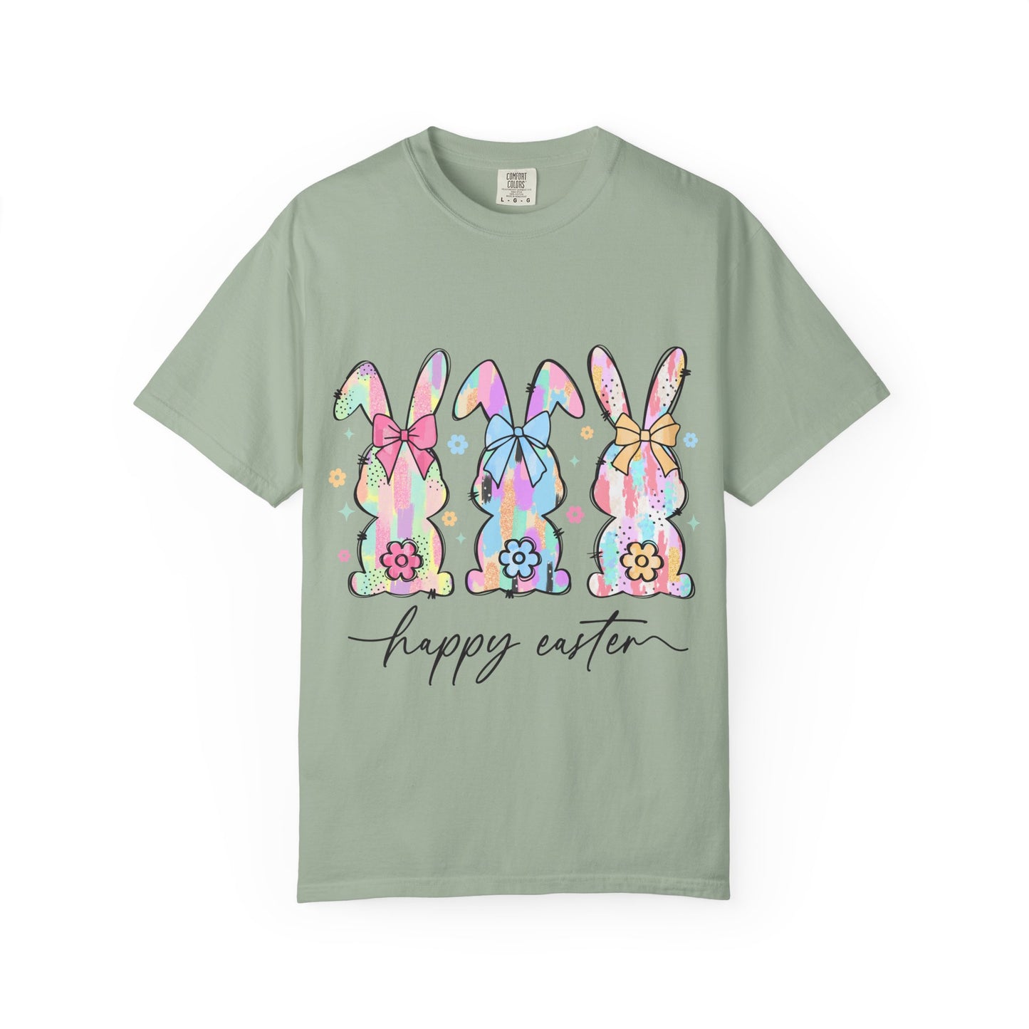 Happy Easter Unisex Garment-Dyed T-shirt
