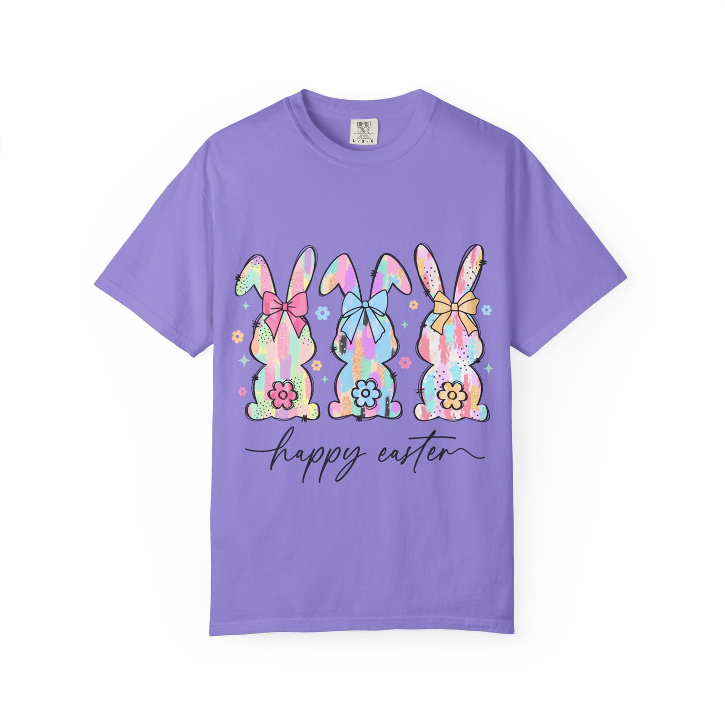 Happy Easter Unisex Garment-Dyed T-shirt