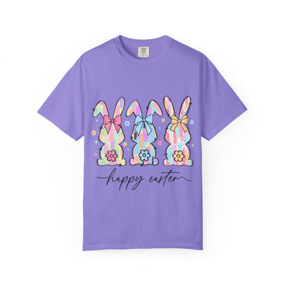 Happy Easter Unisex Garment-Dyed T-shirt