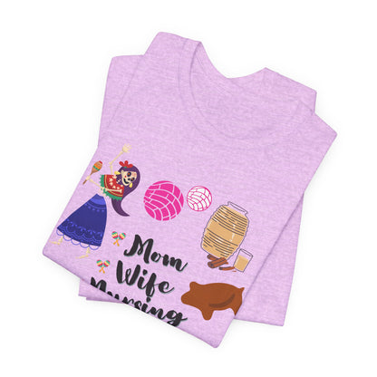 Mom Wife Nursing Student T‑Shirt — Nursing Student Gift Tee