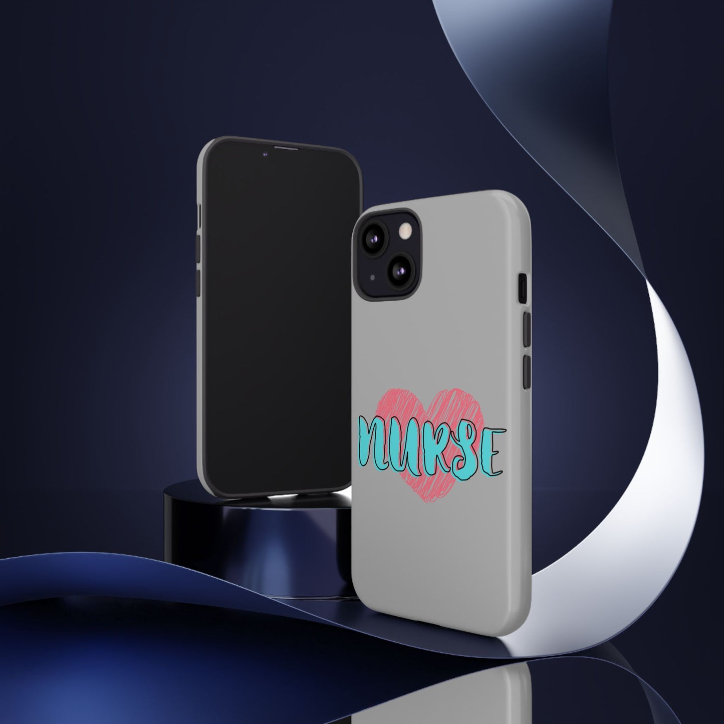 Nurse Heart Tough Phone Case — Cute Protective Phone Cover for Nurses