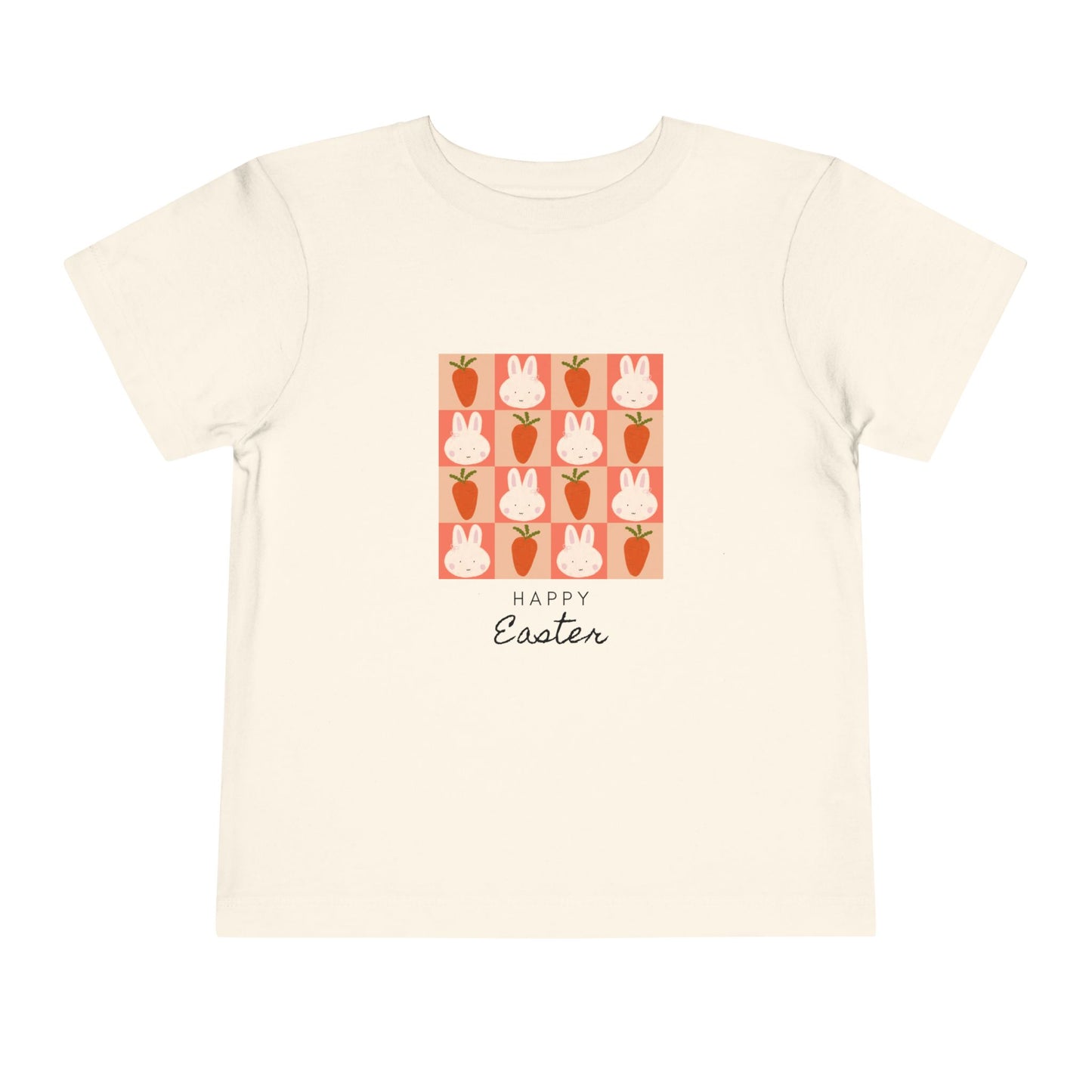 Toddler Tee — Happy Easter Bunny & Carrot Patch Kids Shirt
