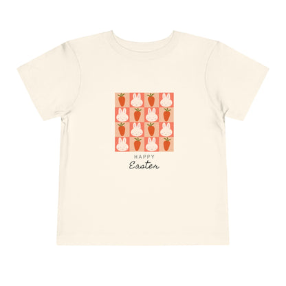 Toddler Tee — Happy Easter Bunny & Carrot Patch Kids Shirt