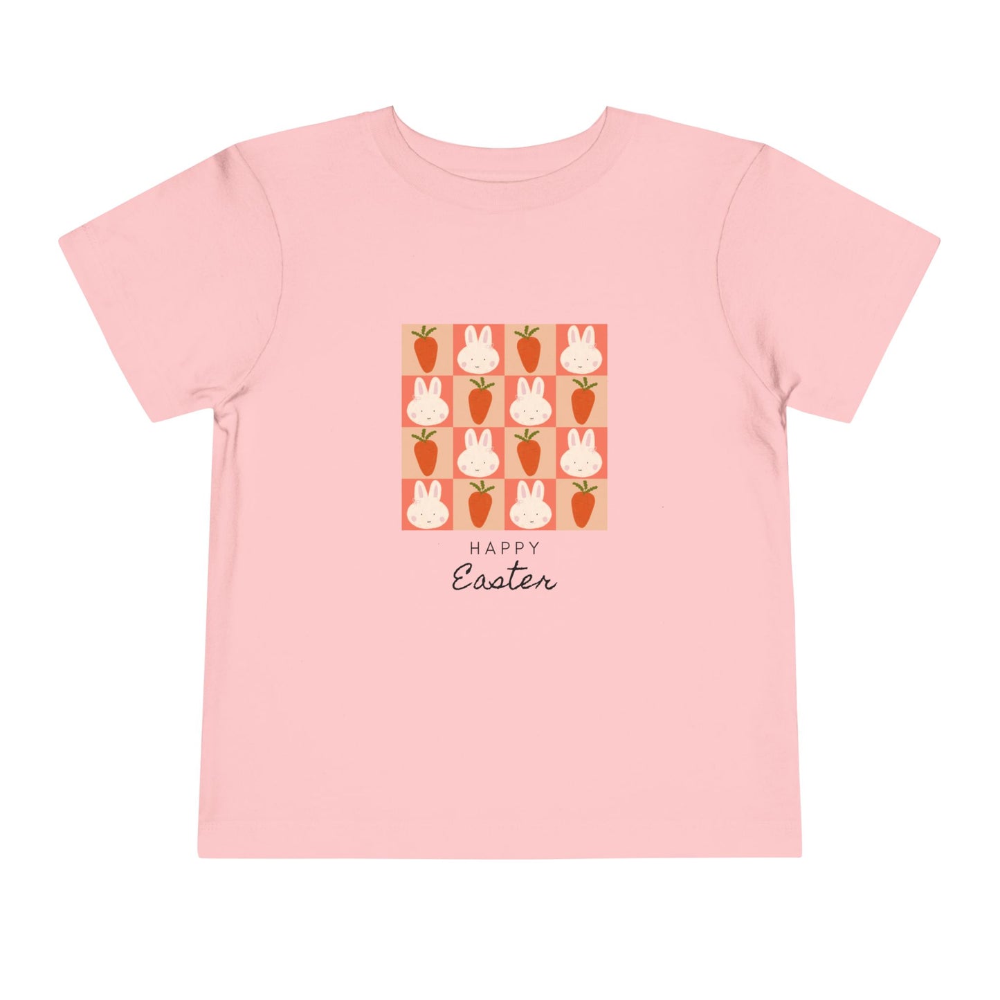 Toddler Tee — Happy Easter Bunny & Carrot Patch Kids Shirt