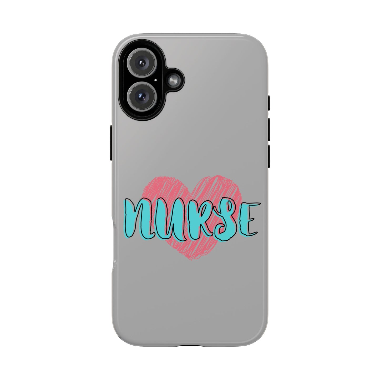 Nurse Heart Tough Phone Case — Cute Protective Phone Cover for Nurses