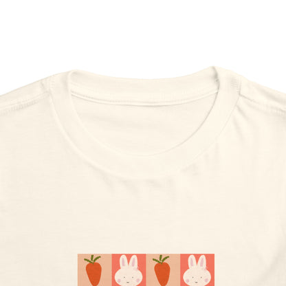 Toddler Tee — Happy Easter Bunny & Carrot Patch Kids Shirt