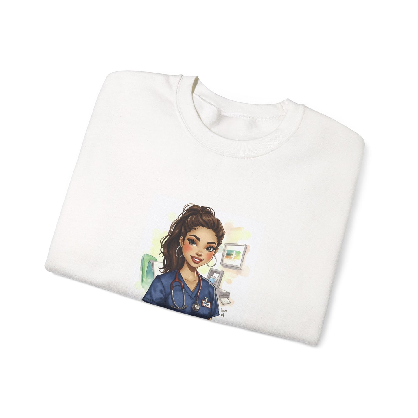 La Enfermera Crewneck Sweatshirt