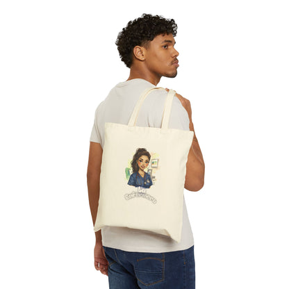 Tote Bag — "La Enfermera" Canvas Tote