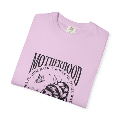 Motherhood Skull T‑Shirt — Vintage Mom Graphic Tee