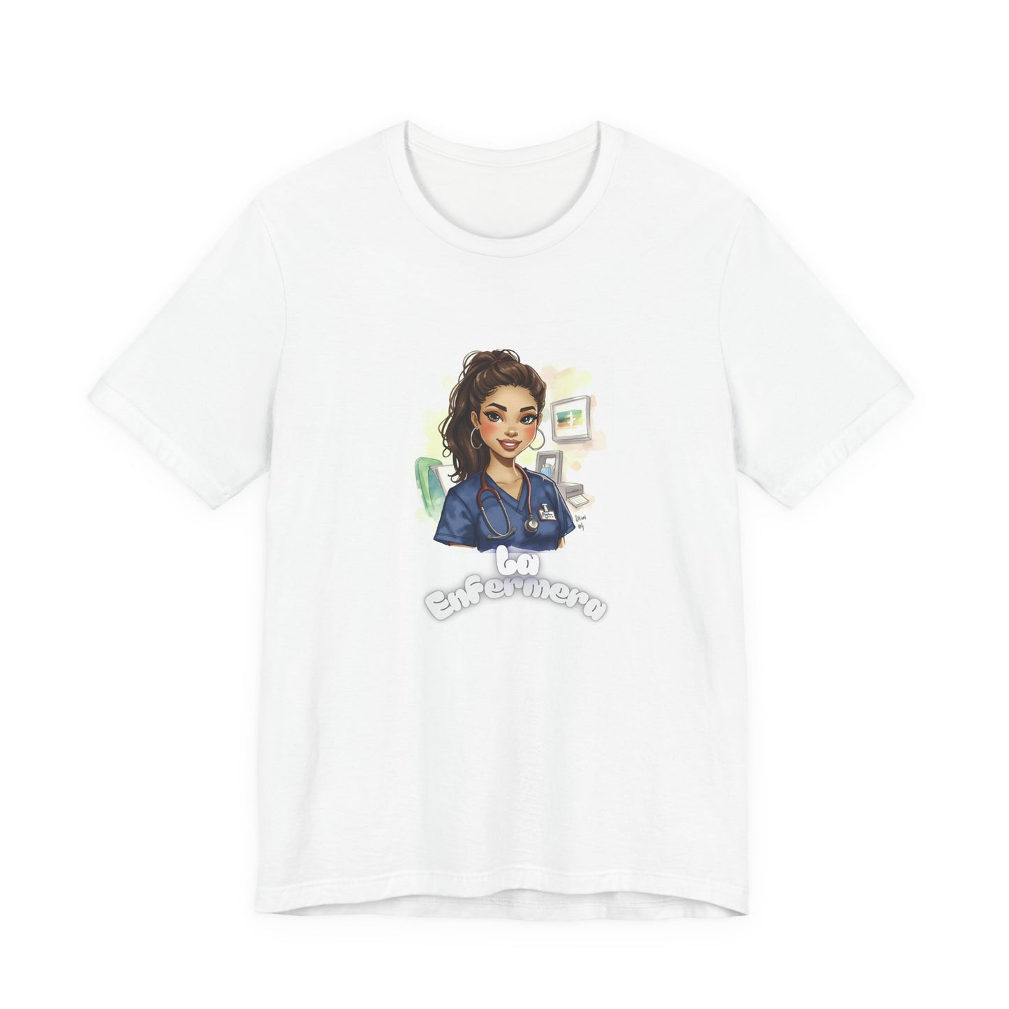 Nurse Empowerment Tee – Cute Female Nurse Illustration